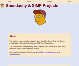 Sneedsuite.org(Sneedacity & SIMP Projects) Screenshot