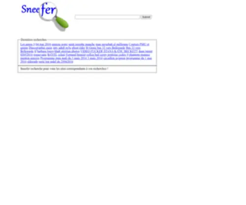 Sneefer.com(Sneefer) Screenshot