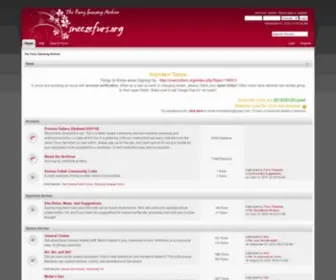 Sneezefurs.org(The Furry Sneezing Archive) Screenshot