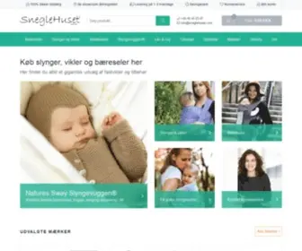 Sneglehuset.com(Baby slynge) Screenshot