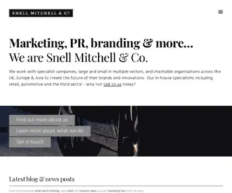 Snellmitchell.co(Full-service marketing agency in Dorset) Screenshot