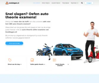 Snelslagen.nl(Auto Theorie Oefenen) Screenshot
