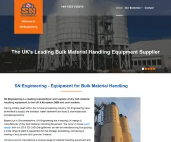 Sneng.co.uk(Bulk Material Handling Equipment) Screenshot