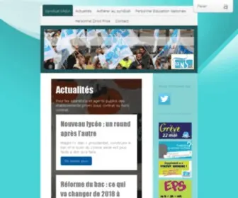 Snep-Unsa.fr(Privé sous contrat) Screenshot