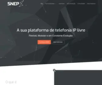 Snep.com.br(Plataforma de Telefonia Inteligente) Screenshot