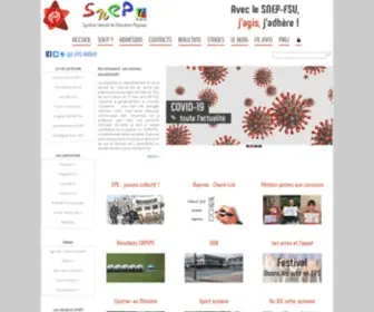 Snepfsu.net(Le SNEP) Screenshot