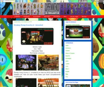 Snesforever.com.br(Super Nintendo para sempre) Screenshot