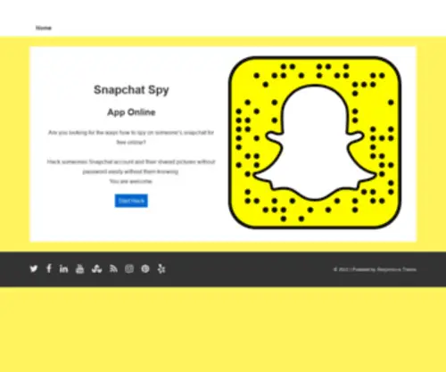 Snespy.com(Snapchat Spy App Online) Screenshot