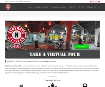 SNFclub.com(Strength and Fitness Club) Screenshot