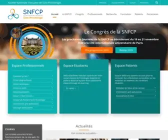 SNFCP.org(Société Nationale Française de Colo) Screenshot