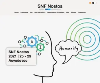SNfnostos.org(Το SNF Nostos (μέχρι πρότινος γνωστό ως Summer Nostos Festival)) Screenshot