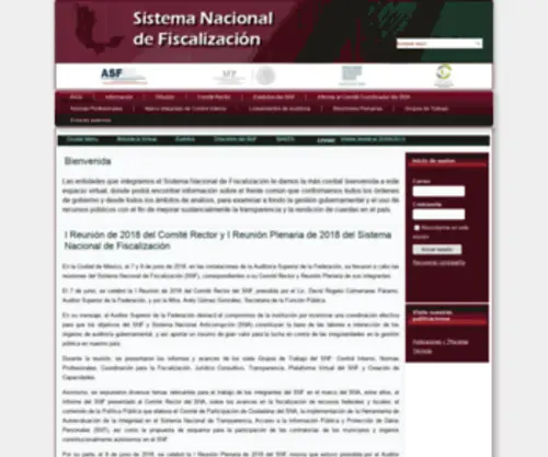 SNF.org.mx(Principal) Screenshot