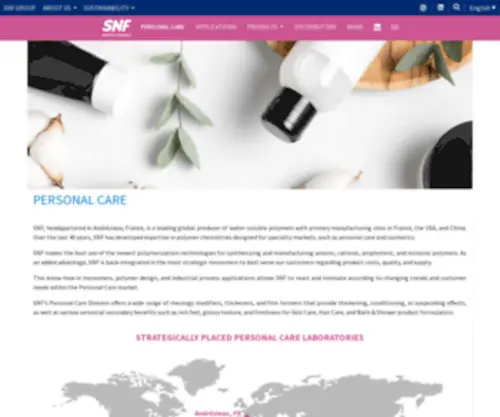 SNfpersonalcare.com(Personal Care) Screenshot