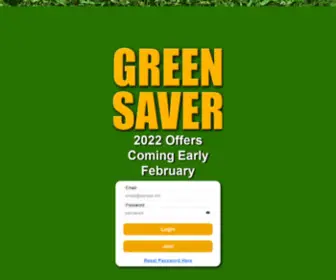 Sngagreensaver.com(Green Saver) Screenshot