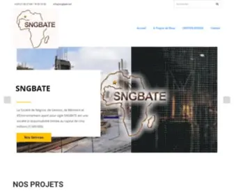 SNgbate.net(DES EXPERTS A VOS SERVICES) Screenshot