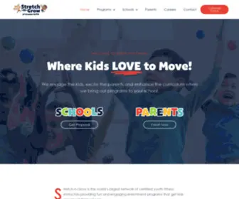 SNgfitness.com(Where Kids LOVE to Move) Screenshot