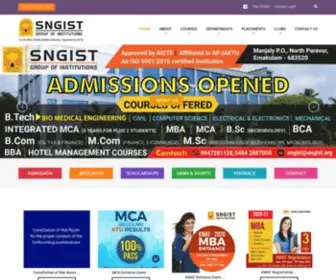 Sngist.org(SNGIST) Screenshot