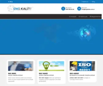 SNgkalite.com.tr(ISO Belgelendirme) Screenshot