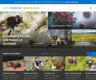 SNH.gov.uk(Scottish Natural Heritage) Screenshot