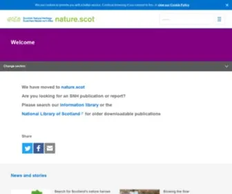 SNH.org.uk(NatureScot) Screenshot