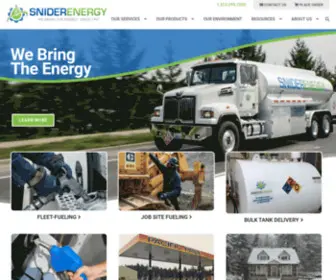 Sniderpetroleum.com(Snider Energy) Screenshot