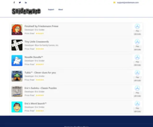 Sniderware.com(Fun and easy) Screenshot