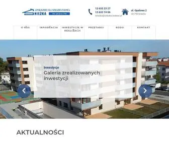 Sniezka.krakow.pl(Spółdzielnia Mieszkaniowa Śnieżka) Screenshot