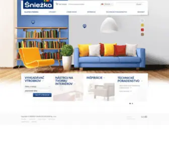 Sniezka.sk(Farby Śnieżka) Screenshot