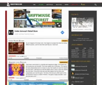 Sniffmouse.com(Point and click) Screenshot