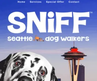 Sniffseattle.com(SNIFF Seattle Dog Walkers) Screenshot