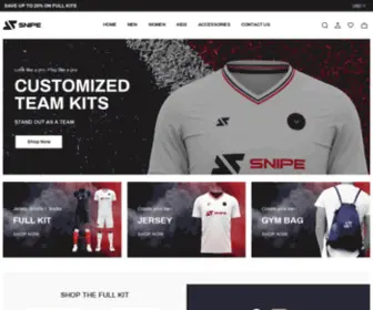 Snipe.shop(Customized Sportswear ⚽) Screenshot