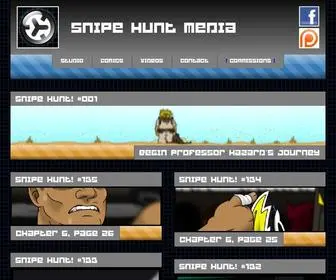 Snipehuntmedia.com(Snipe Hunt Media) Screenshot