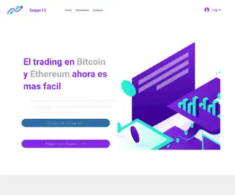 Sniper13.com(Indicadores Para Tariding En Bitcoin Y Etherium) Screenshot