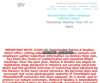 Sniperspy.com(SniperSpy Remote Monitoring Software) Screenshot