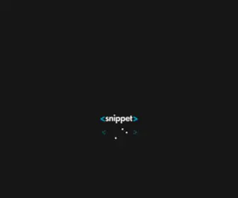 Snippetinc.com(Snippet Digital inc) Screenshot