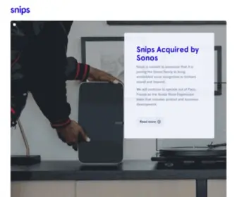Snips.ai(Snips is an AI voice platform for connected devices) Screenshot