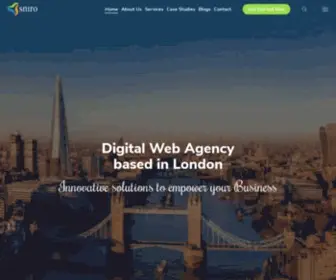 Sniro.com(Magento Ecommerce Web Design Agency London) Screenshot