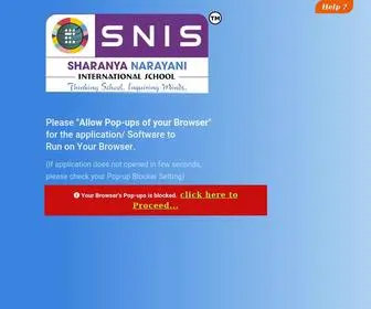 Sniscampuscare.in(IIS Windows Server) Screenshot