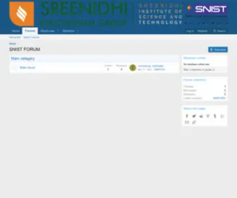Snist.co(SNIST FORUM) Screenshot