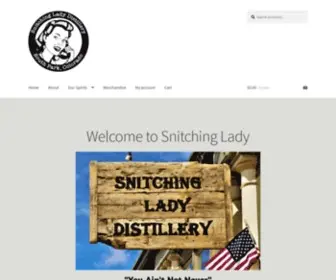 Snitchingladydistillery.com(Snitching Lady) Screenshot