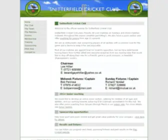 Snitterfieldcricketclub.co.uk(Snitterfield Cricket Club) Screenshot