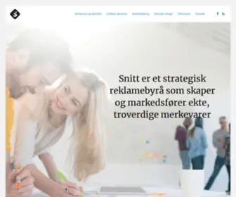 Snittreklame.no(Reklamebyrå i Bergen) Screenshot