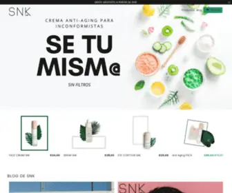 SNklab.es(Cosmética natural) Screenshot