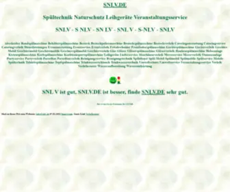 SNLV.de(Spültechnik) Screenshot