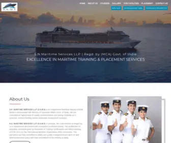 Snmaritimeservices.com(Maritime) Screenshot