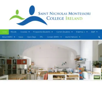 SNmci.ie(St Nicholas Montessori College Ireland) Screenshot