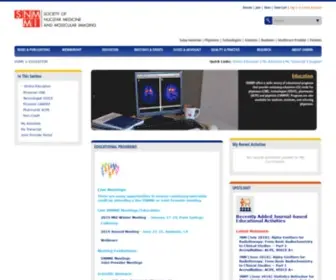 SNmmilearningcenter.org(SNMMI Learning Center) Screenshot