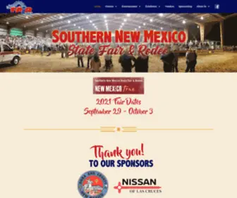 SNMstatefairgrounds.net(Southern New Mexico State Fair) Screenshot