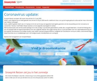 Snoeyink.nl(Snoeyink Reizen) Screenshot