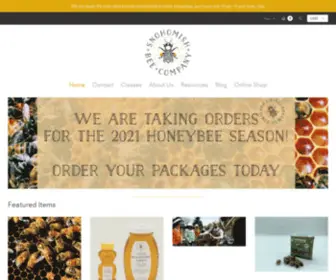 Snohobeeco.com(Snohomish Bee Company) Screenshot